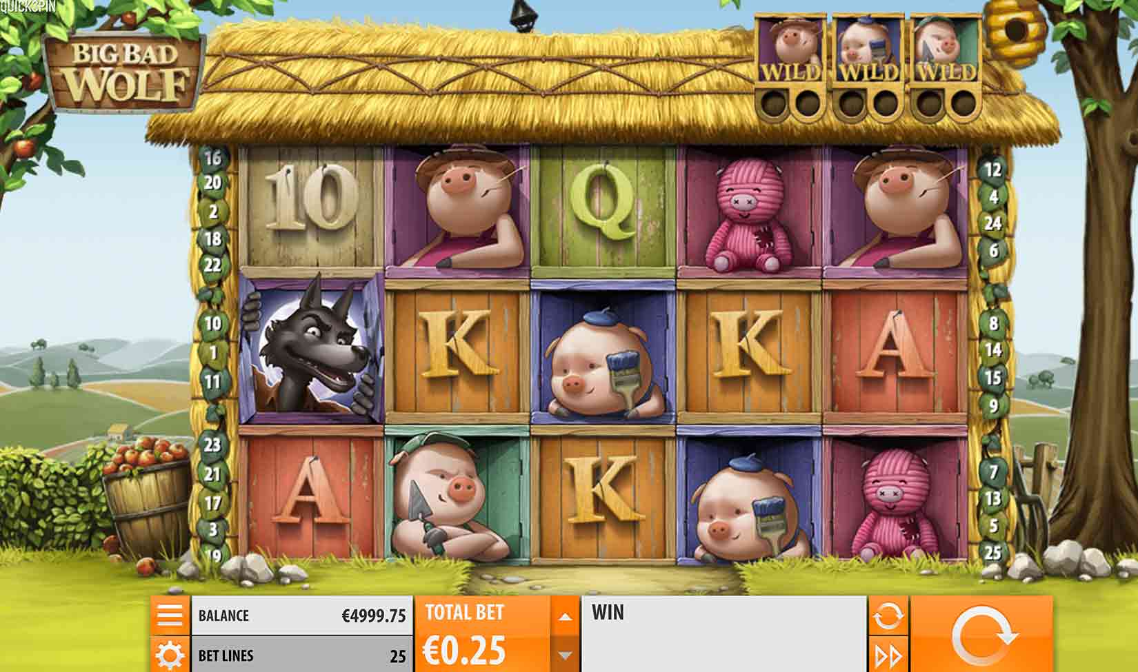 Big Bad Wolf slot maşınında canavarlarla cəsur döyüş